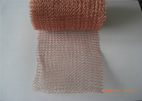 A malha feita malha de cobre reusável SS304 SS316 aplaina/forma ondulada 0.5mm