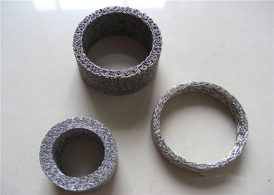 Em volta do fio feito malha de aço inoxidável Mesh Support Vibration Or Shock de 0.018mm