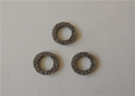 Arruela feita malha comprimida da pressão da substituição de Mesh Washer Dia 14mm 0.3mm SS do fio