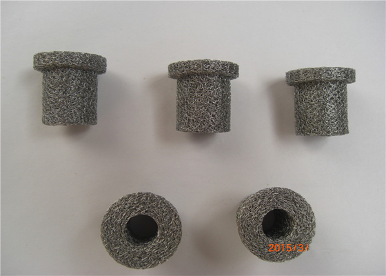 Os silenciadores comprimiram a rede de arame feita malha filtro de 5mm - de 25mm 90% para o carro industrial