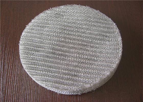 Coluna Mesh Filter Element interno, eliminadores de névoa Mesh Pads de 40mm 80mm