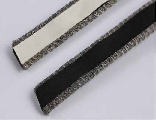 O elastómetro condutor do anel φ5mm do quadrado da gaxeta 316SS de EMI Shielding Knitted Wire Mesh retirou o núcleo