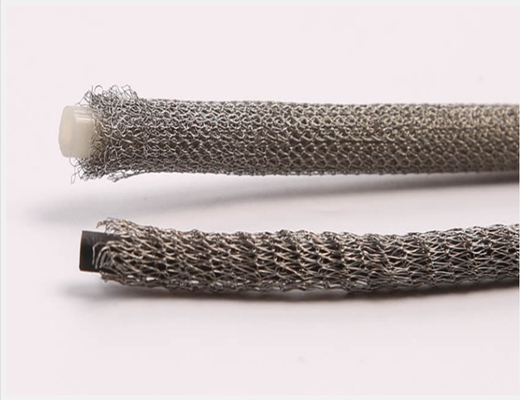 O cilindro fez malha o fio tecido Mesh Washers Compressed 30m para EMI Shielding