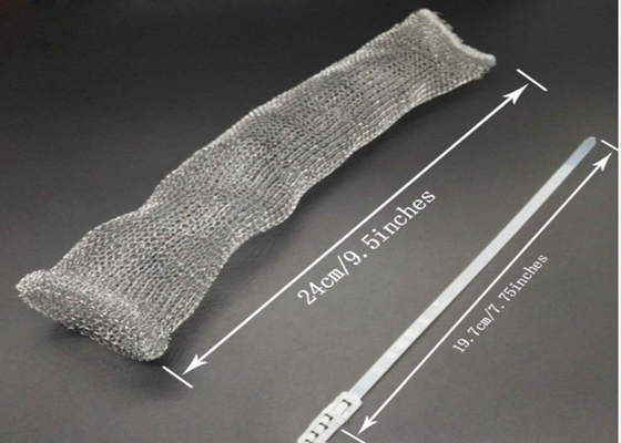 Filtro Mesh Bags dos SS 304 50ft 100ft resistência de abrasão de 3cm - de 1m