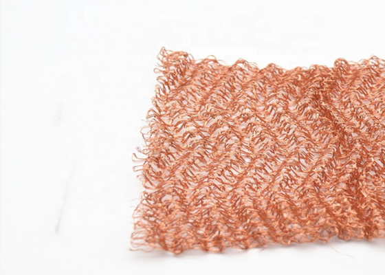 Largura Mesh Rf Emi Shielding de cobre feito malha 2.5-60cm