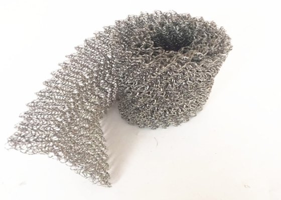 Níquel puro almofada feita malha do desembaçador de Mesh High Temperature Resistance For do fio